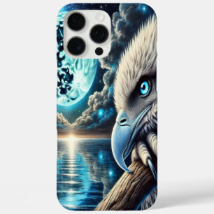 Coques iPhone 16 Pro Max Aigle de nuit sous l'océan céleste