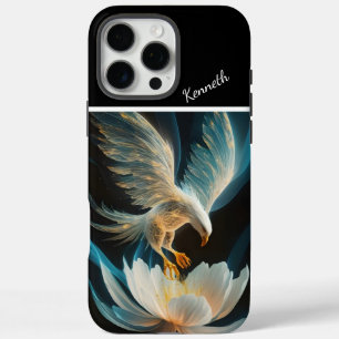 Coques iPhone 16 Pro Max Aigle descendant sur Lotus