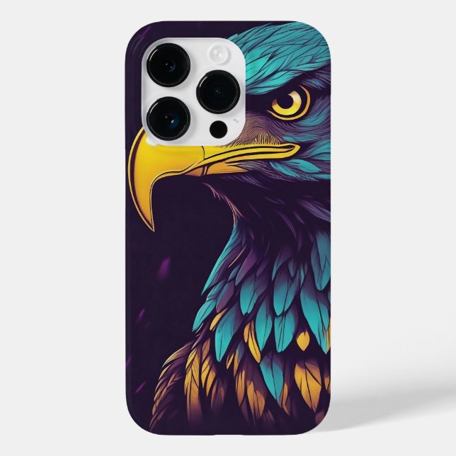 Coques Case-Mate iPhone Aigle Majestic aux couleurs vives (Verso)