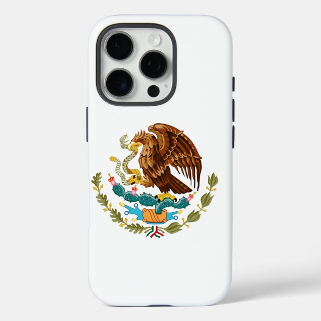Coques Case-Mate iPhone Aigle mexicain moderne (Verso)