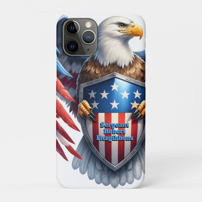 Coques Case-Mate iPhone Aigle patriotique (Dos)