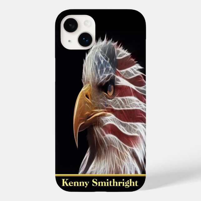 Coques Case-Mate iPhone Aigle patriotique (Verso)