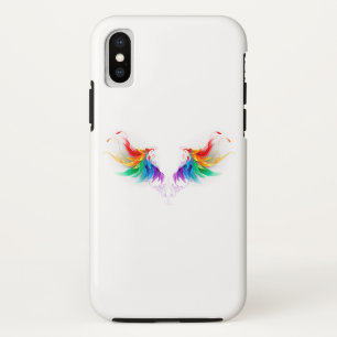 Case-Mate iPhone Case Ailes arc-en-ciel douces