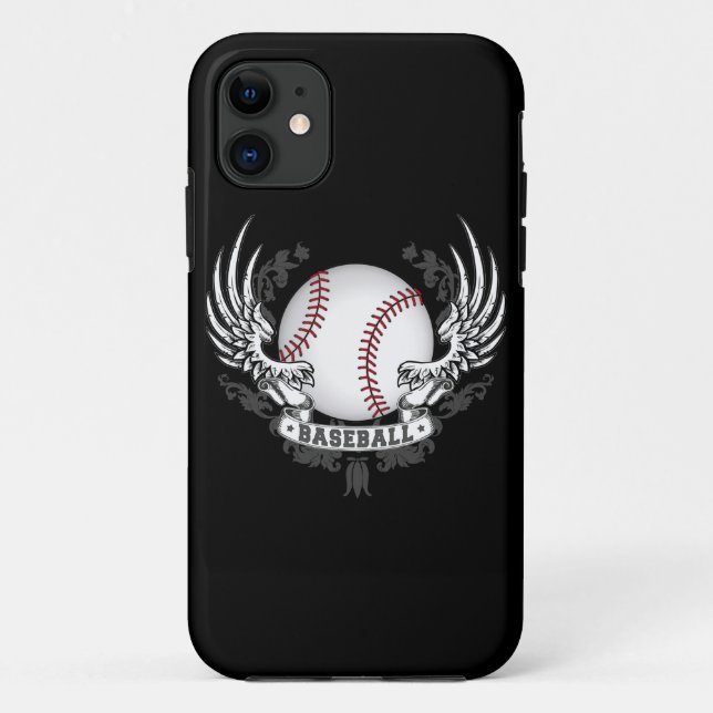 Coques Case-Mate iPhone Ailes de base-ball (Dos)