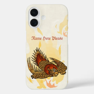 Coque Pour iPhone 16 Ailes De Feu