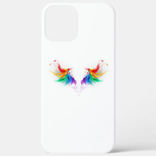 Case-Mate iPhone Case Ailes fluffy arc-en-ciel