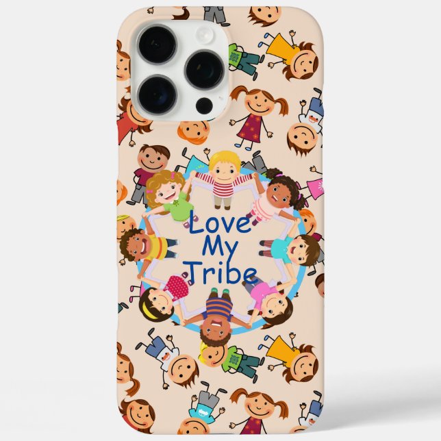 Coques Case-Mate iPhone Aime Ma Tribu (Verso)
