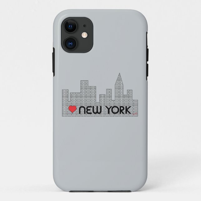 Coques Case-Mate iPhone Aimer NEW YORK (Dos)