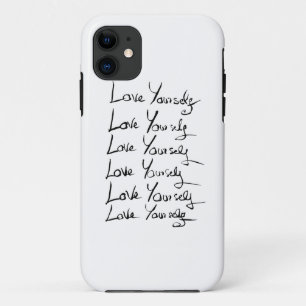 Coques Pour iPhone Aimez-vous ! Citation calligraphie motivationnelle
