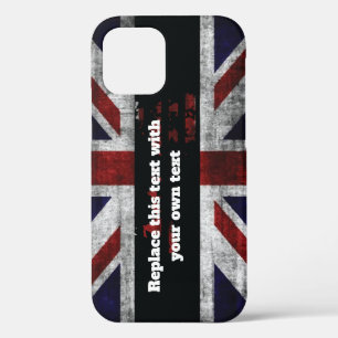 Case-Mate iPhone Case Ajouter du texte sur le drapeau anglais Jeu d'orei