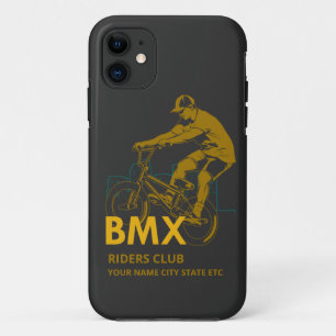 Case-Mate iPhone Case Ajouter un nom Modifier le texte BMX Riders Club U