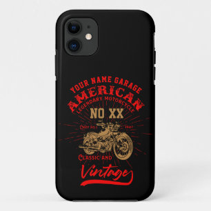 Case-Mate iPhone Case Ajouter un nom Numéro American Legendaire Moto