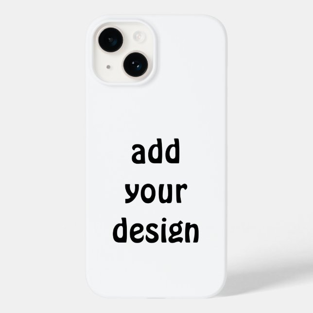 Coques Case-Mate iPhone ajouter votre conception (Verso)