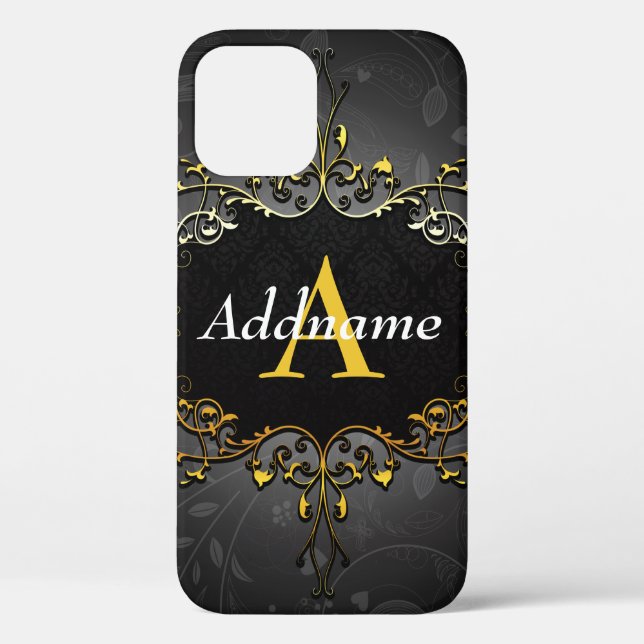 Coques Case-Mate iPhone Ajouter votre nom et votre initiale (Verso)