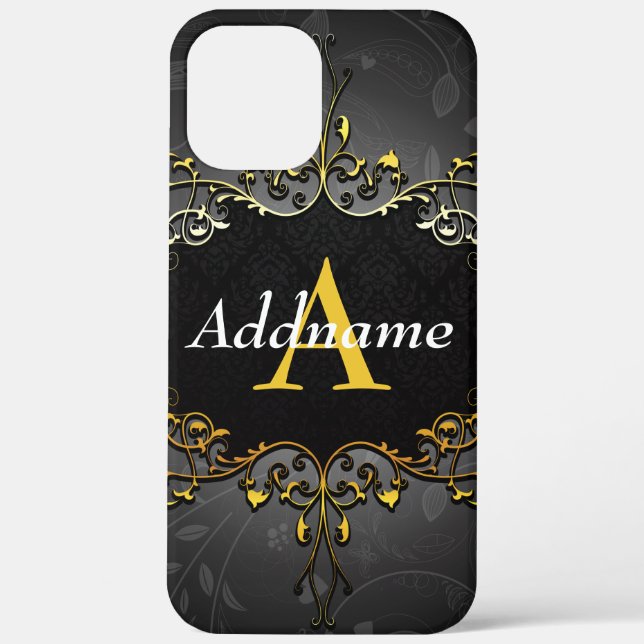 Coques Case-Mate iPhone Ajouter votre nom et votre initiale (Verso)