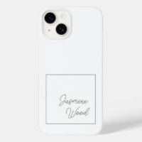 Ajouter Votre Nom Modern Minimaliste Script