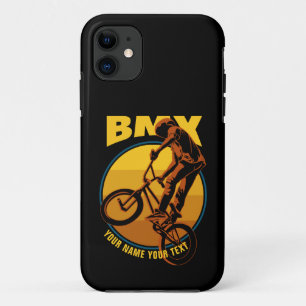 Case-Mate iPhone Case Ajouter Votre Nom Texte, BMX Flying Rider