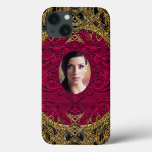 Coques Pour iPhone Ajouter Votre Photo Elegant Baroque Chic