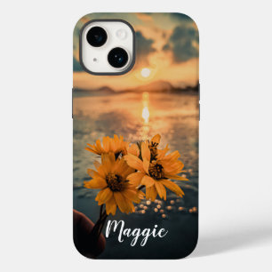 Coque Pour iPhone 14 Ajouter votre propre belle photo Monogramme cadeau