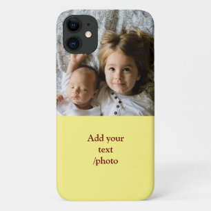 Case-Mate iPhone CASE AJOUTER VOTRE TEXTE PHOTO NOËL C