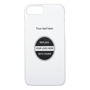 Coque iPhone 8/7 Ajoutez votre logo d'affaires