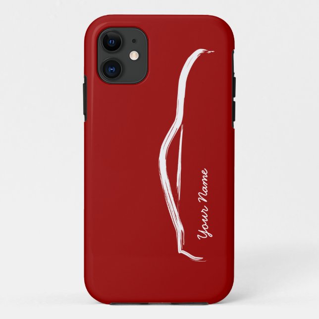Coques Case-Mate iPhone "ajoutez votre" Nissan nommé 370z sur l'arrière - (Dos)