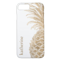 Ajoutez votre nom | Pinneapple Tropical Or
