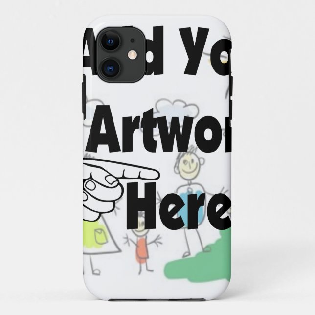 Coques Case-Mate iPhone Ajoutez votre propre oeuvre d'art ou l'oeuvre d'en (Dos)