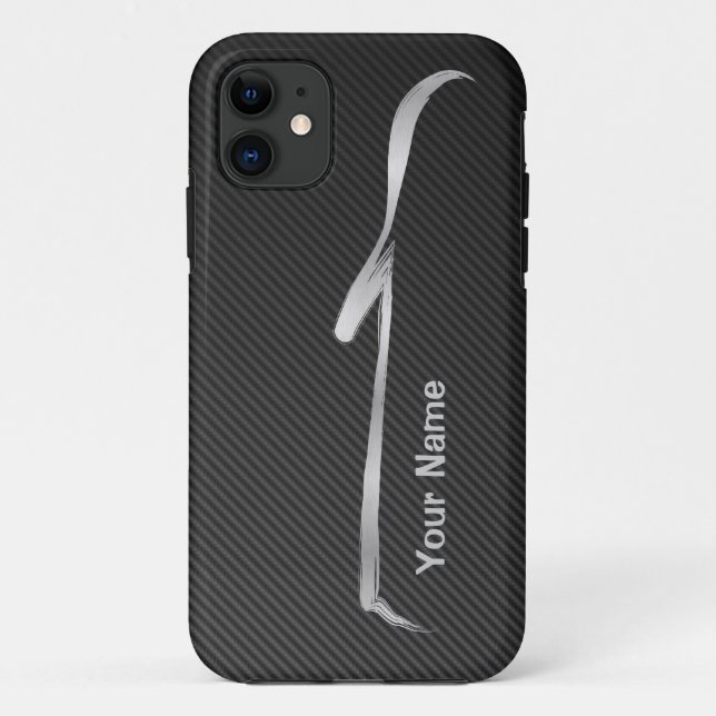 Coques Case-Mate iPhone "ajoutez votre" silhouette nommée de convertible (Dos)