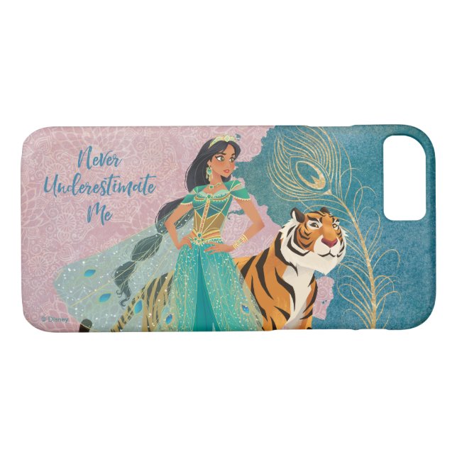 Coques Case-Mate iPhone Aladin| Jasmine & Raja "Ne me sous-estimez Jamais" (Dos (Horizontal))