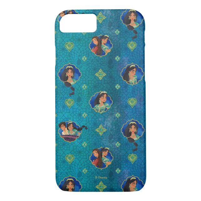 Coques Case-Mate iPhone Aladin| Motif d'art de caractères à bijoux (Dos)