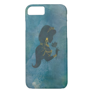Case-Mate iPhone Case Aladin  Silhouette dorée de Jasmine