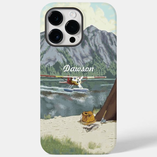 Coques Case-Mate iPhone Alaska Bush Avion Et Pêche Voyage (Verso)