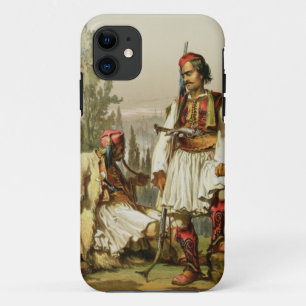 Case-Mate iPhone Case Albanais, mercenaires dans l'armée de tabouret,