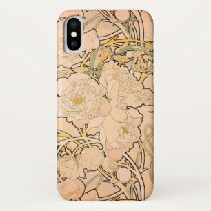 Case-Mate iPhone Case Alfonse Mucha Art Nouveau Peonies