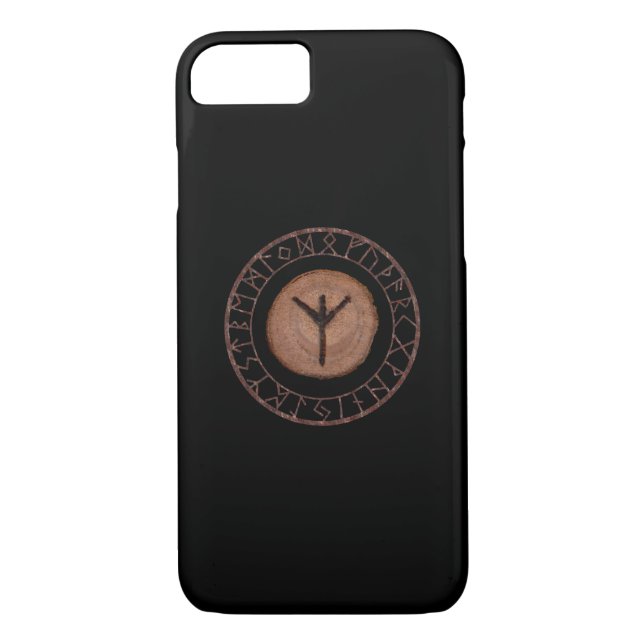 Coques Case-Mate iPhone Algiz - une rune plus ancienne de Futhark (Dos)