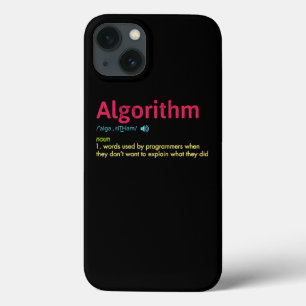 Case-Mate iPhone Case Algorithme Drôle Programmeur Hommes Femmes Enfants