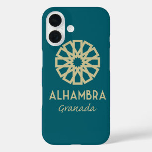 Coque Pour iPhone 16 Alhambra Grenade 1