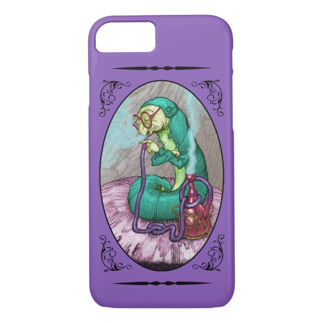 Coques Case-Mate iPhone Alice au pays des merveilles - Caterpillar (Dos)