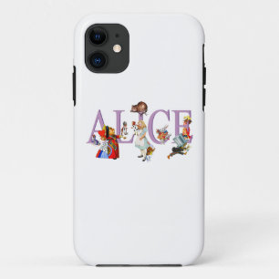 Coque iPhone 11 Alice au pays des merveilles et amis