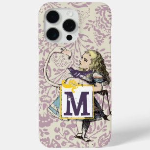 Coque iPhone 15 Pro Max Alice Au Pays Des Merveilles Flamant rose rose