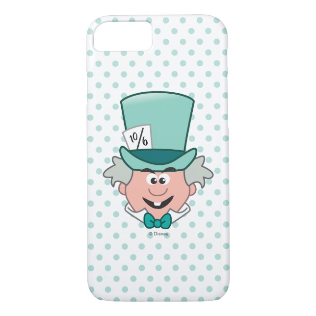 Coques Case-Mate iPhone Alice au pays des merveilles| Mad Hatter Emoji (Dos)