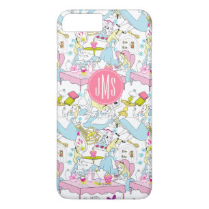 Coques Pour iPhone Alice au pays des merveilles Monogramme Motif sur