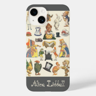 Coques Pour iPhone Alice au pays des merveilles, poupée en papier vic