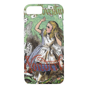Coque iPhone 8/7 alice cartes pays des merveilles