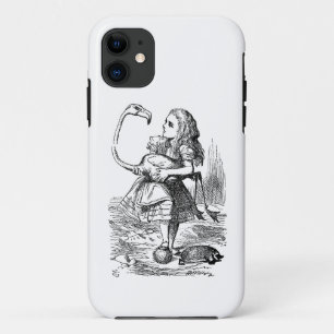 Case-Mate iPhone Case Alice dans la copie vintage de croquet de flamant