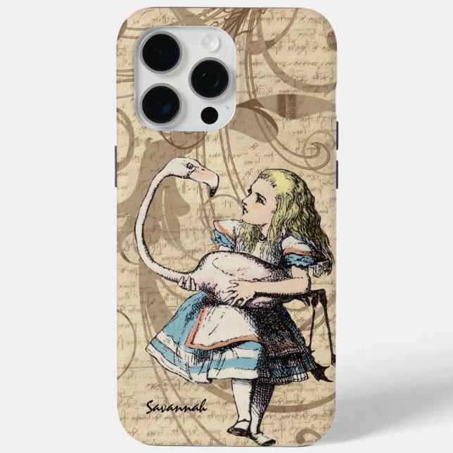 Coques Case-Mate iPhone Alice In Wonderland Swirl Casemate iPhone 5 (Verso)