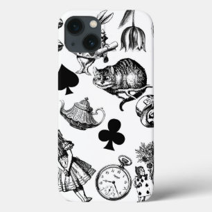 Case-Mate iPhone Case Alice Lapin Blanc Wonderland Classique