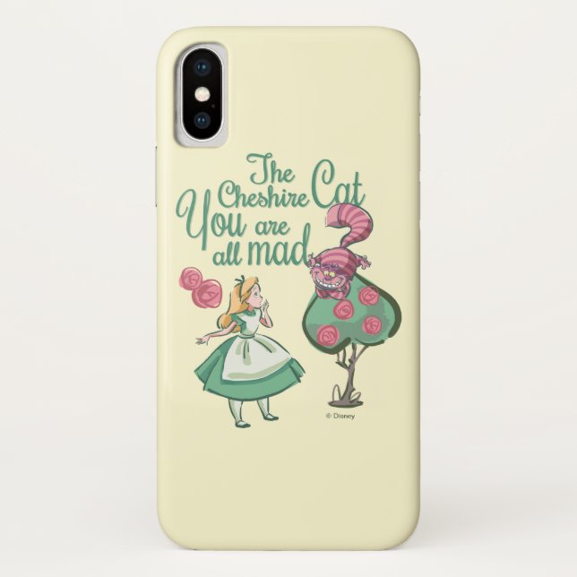 Coques Case-Mate iPhone Alice| Vous Êtes Tous Mal (Dos)