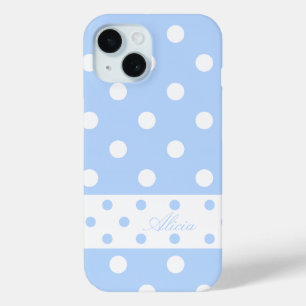 Coque Pour iPhone 15 Alicia - Personnalisez Votre Nom Au Modèle